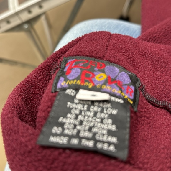 Red Rover Sweatshirt,fleece, SM runs Lg - Picture 7 of 7